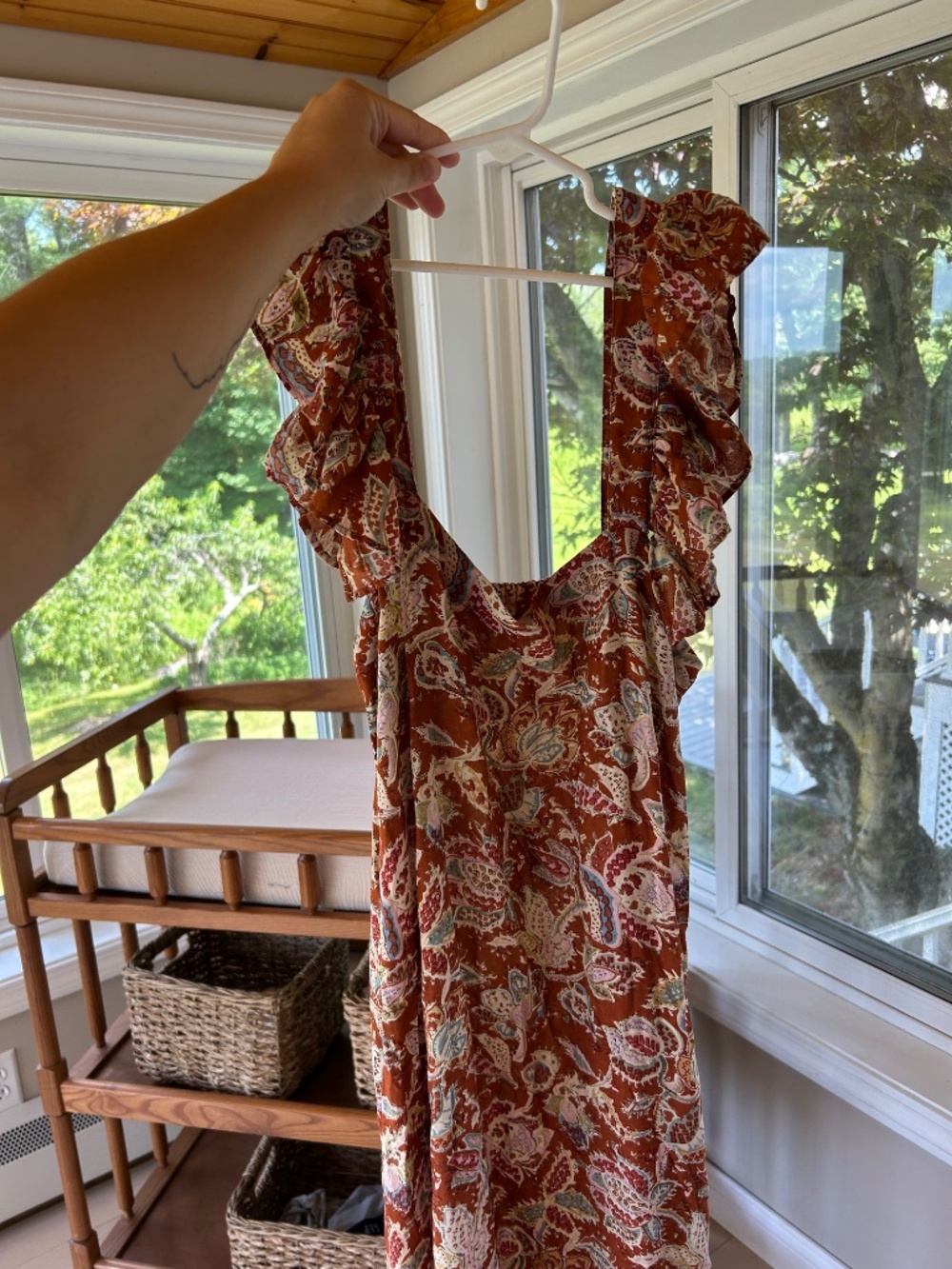 Women’s paisley maxi dress - Picture 2 of 4